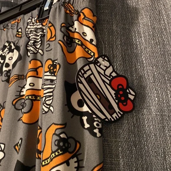 Hello Kitty Viral TikTok Halloween Pajama Pants - Picture 2 of 4
